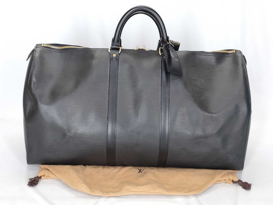 LOUIS VUITTON Epi M59052 Keypol 55 Epi Boston Bag