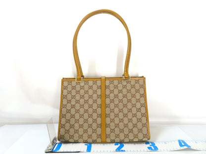 GUCCI Jackie Gucci Tote Bag Jackie Tea GG Campus Tote Bag