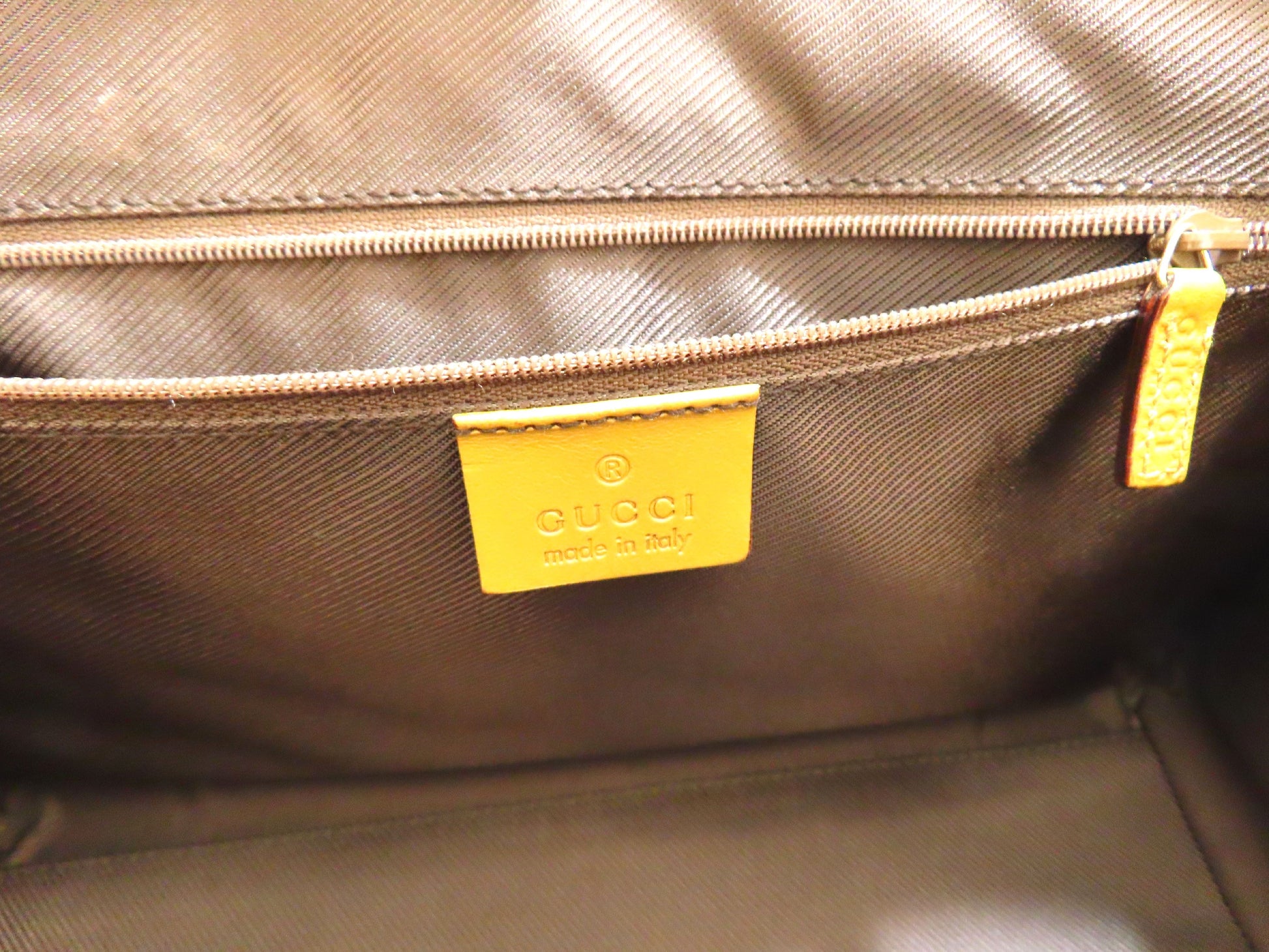 GUCCI Jackie Gucci Tote Bag Jackie Tea GG Campus Tote Bag