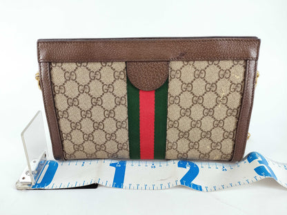 GUCCI GG Supreme GUCCI GG Supreme Ophidia Chain Shoulder Bag Shoulder Bag