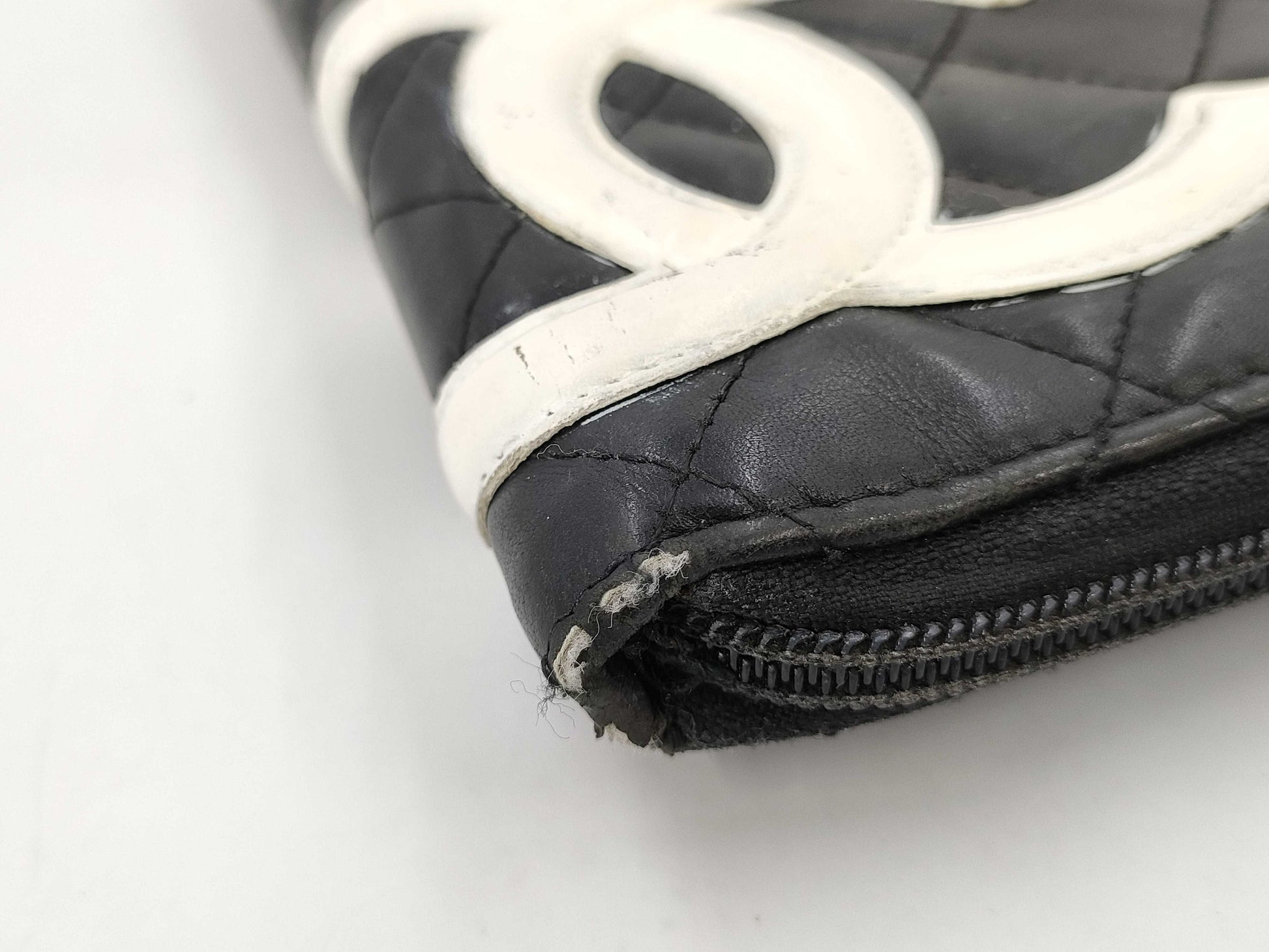 CHANEL Cambon Line Long Wallet with Seal