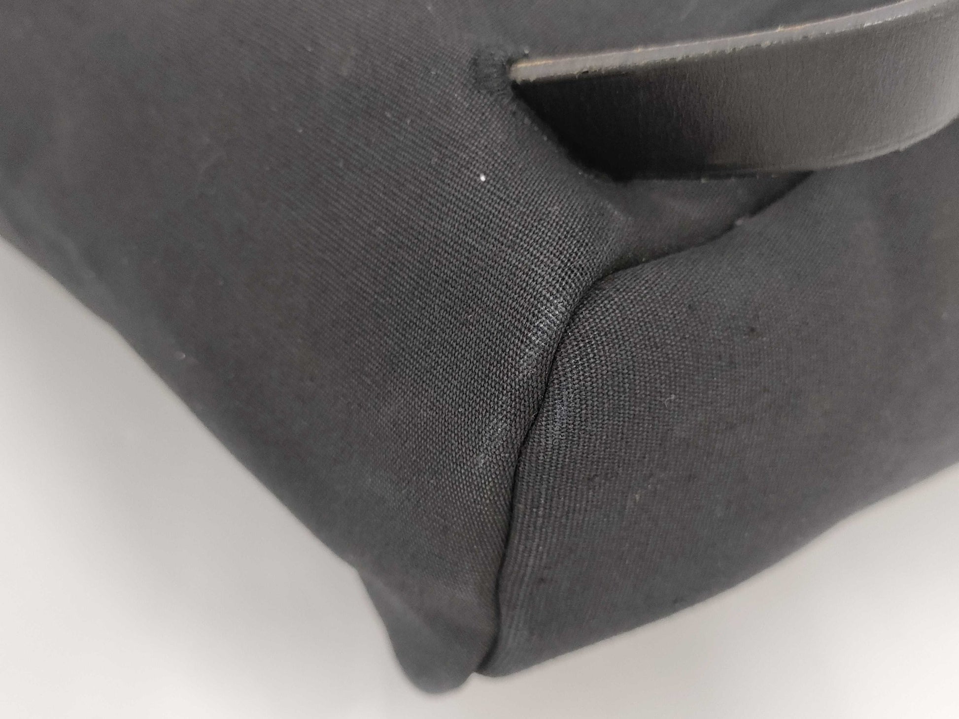 HERMES Airbag Ad Black □C Backpack