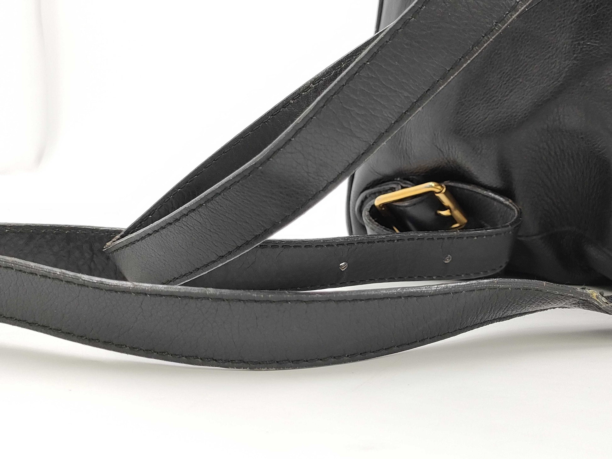 GUCCI Bamboo Leather Backpack