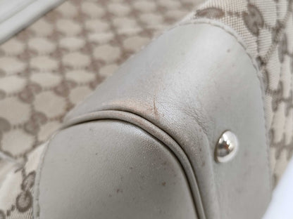 GUCCI 257061 Princess GG Canvas Mayfair Tote Bag