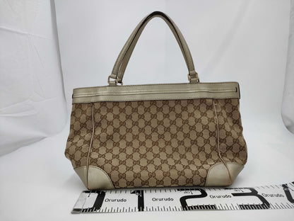 GUCCI 257061 Princess GG Canvas Mayfair Tote Bag