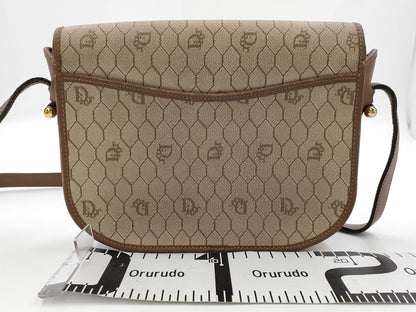 Dior Honeycomb CD Logo PVC Shoulder Bag