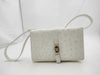 CELINE Ostrich Trio Small Shoulder Bag with Triomphe Hardware