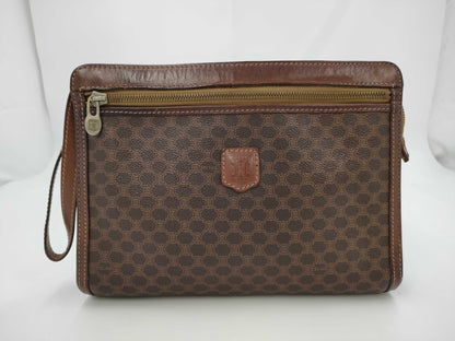 CELINE Macadam PVC Triomphe Clutch Second Bag