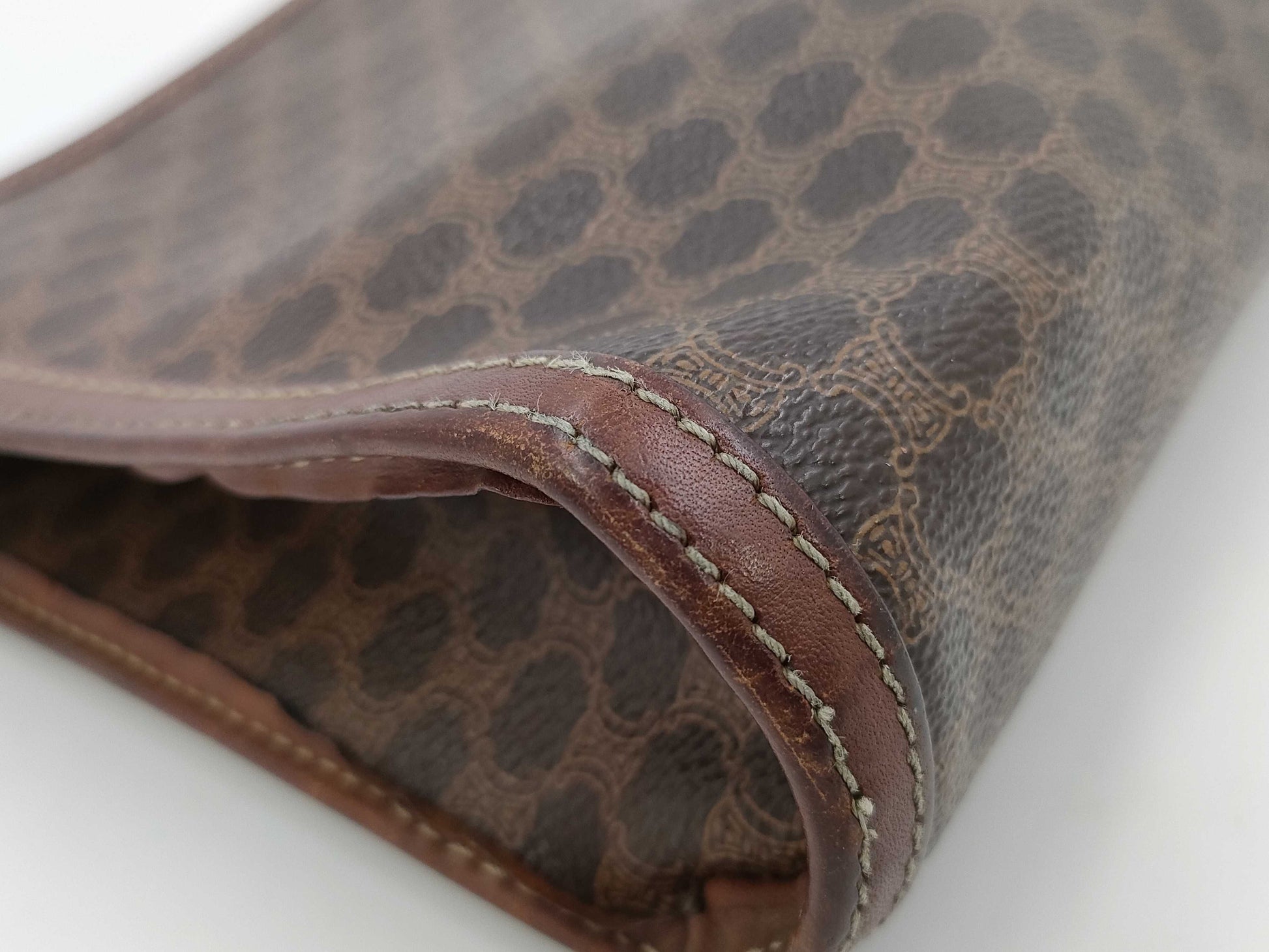 CELINE Macadam PVC Triomphe Clutch Second Bag