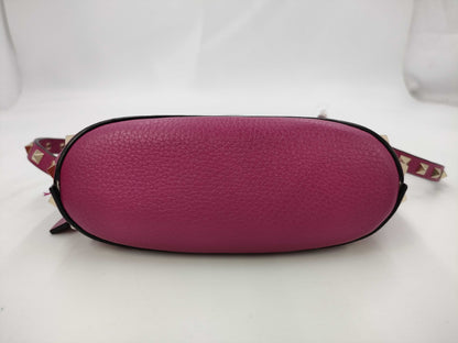 VALENTINO Rockstud Leather 2-Way Handbag/Shoulder Bag