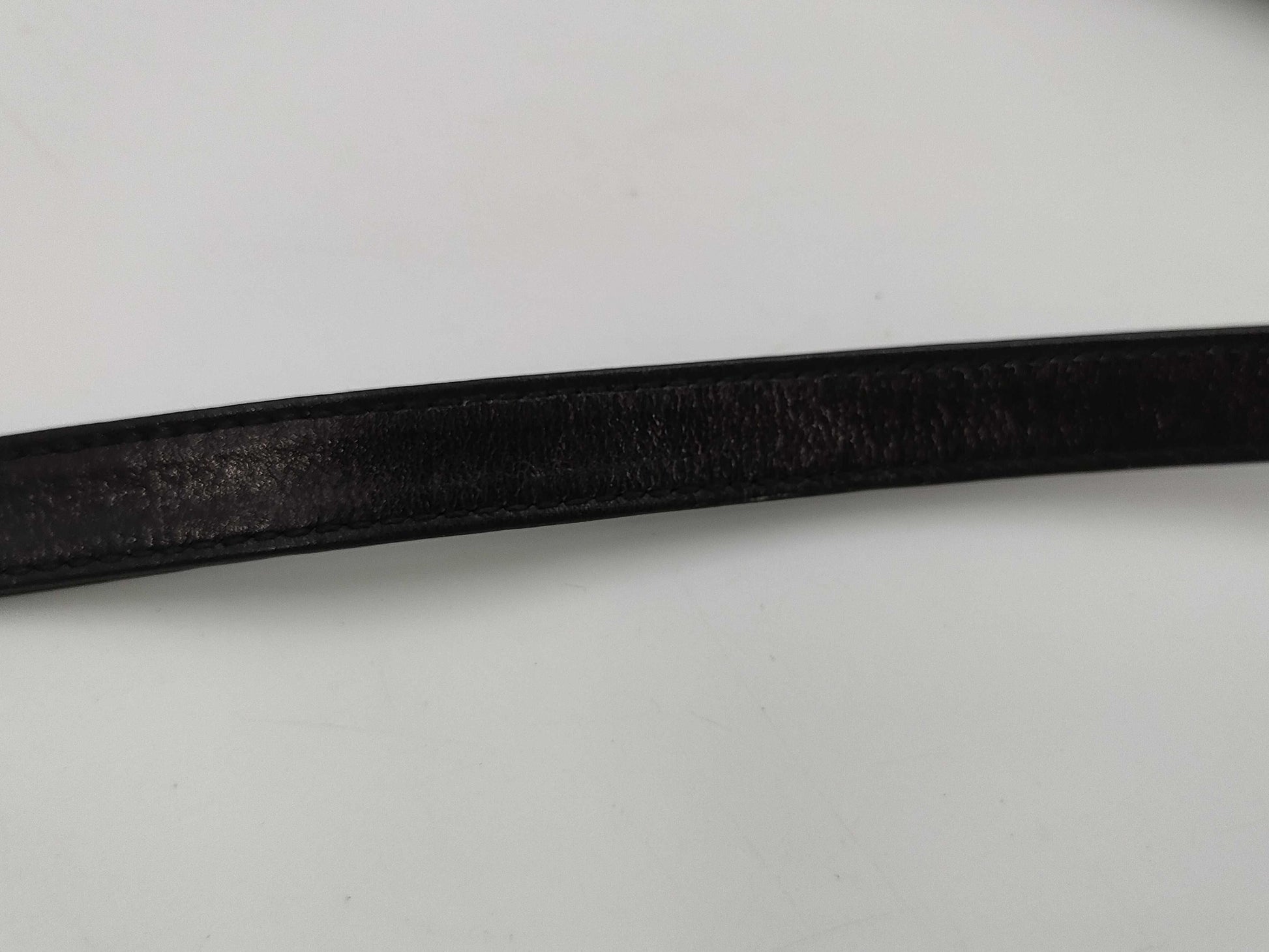 GUCCI Leather Push Lock Shoulder Bag