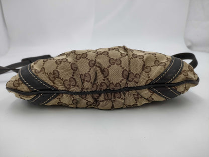 GUCCI 203257 GG Canvas Abby Shoulder Bag