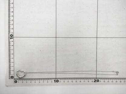 Tiffany & Co. Open Heart SV925 Pendant Necklace