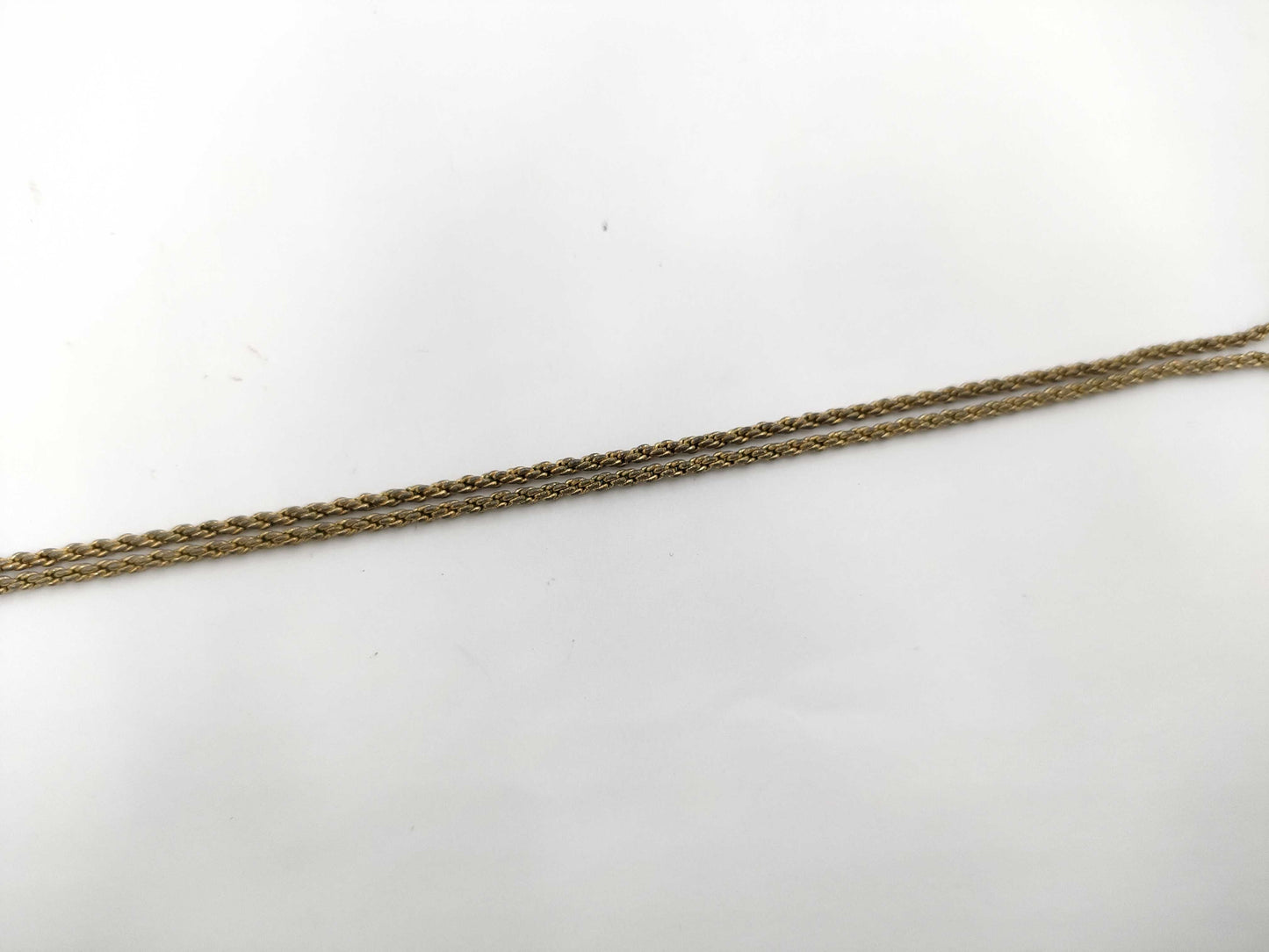 Dior Vintage Logo Gold Necklace