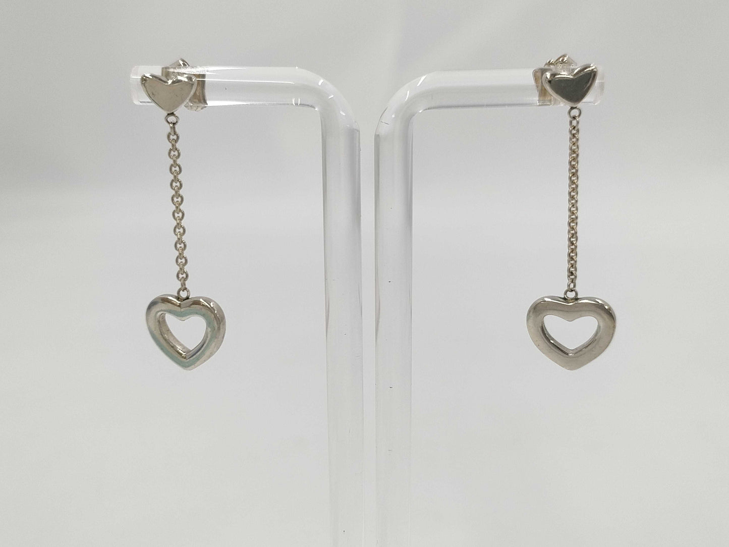 Dior Heart Link Drop Swing SV925 Earrings