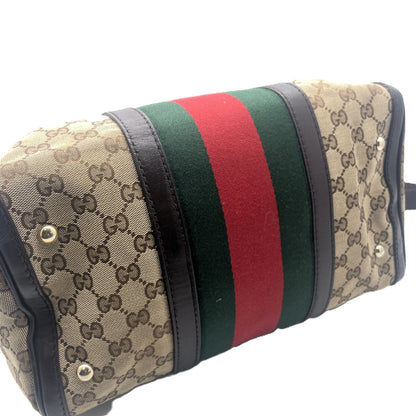GUCCI Gucci Sherry Line Canvas 2way Boston Bag Boston Bag