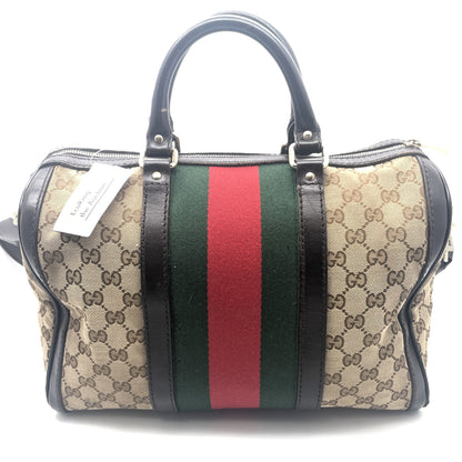 GUCCI Gucci Sherry Line Canvas Boston Bag Boston Bag