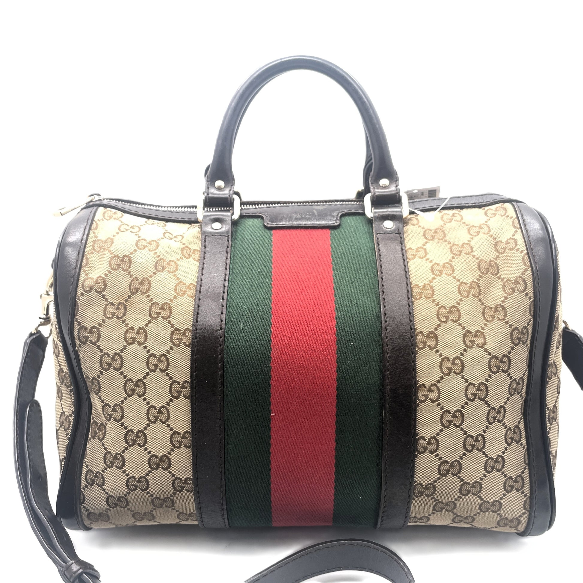 GUCCI Gucci Sherry Line Canvas Boston Bag Boston Bag