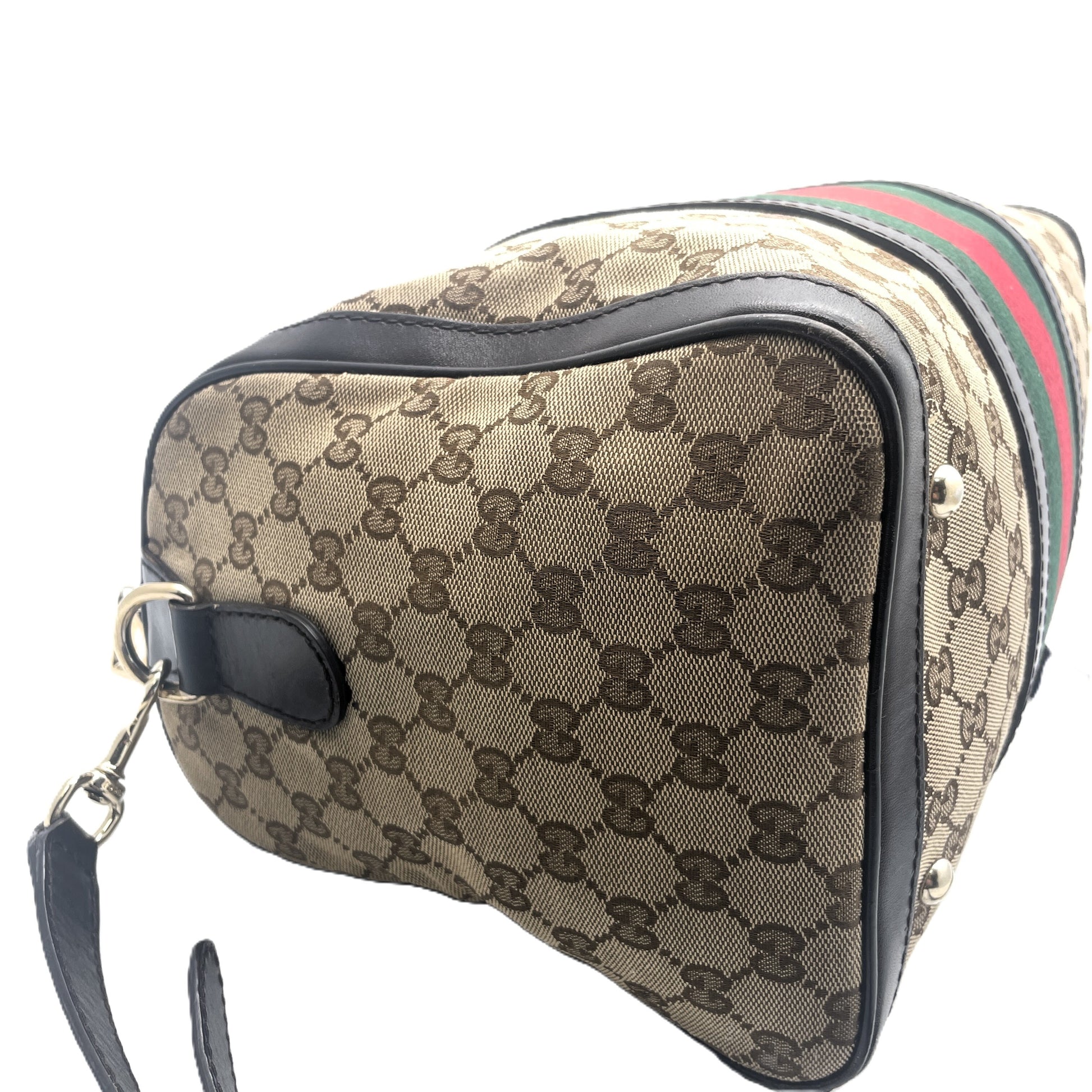 GUCCI Gucci Sherry Line Canvas Boston Bag Boston Bag