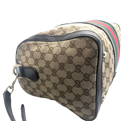 GUCCI Gucci Sherry Line Canvas Boston Bag Boston Bag