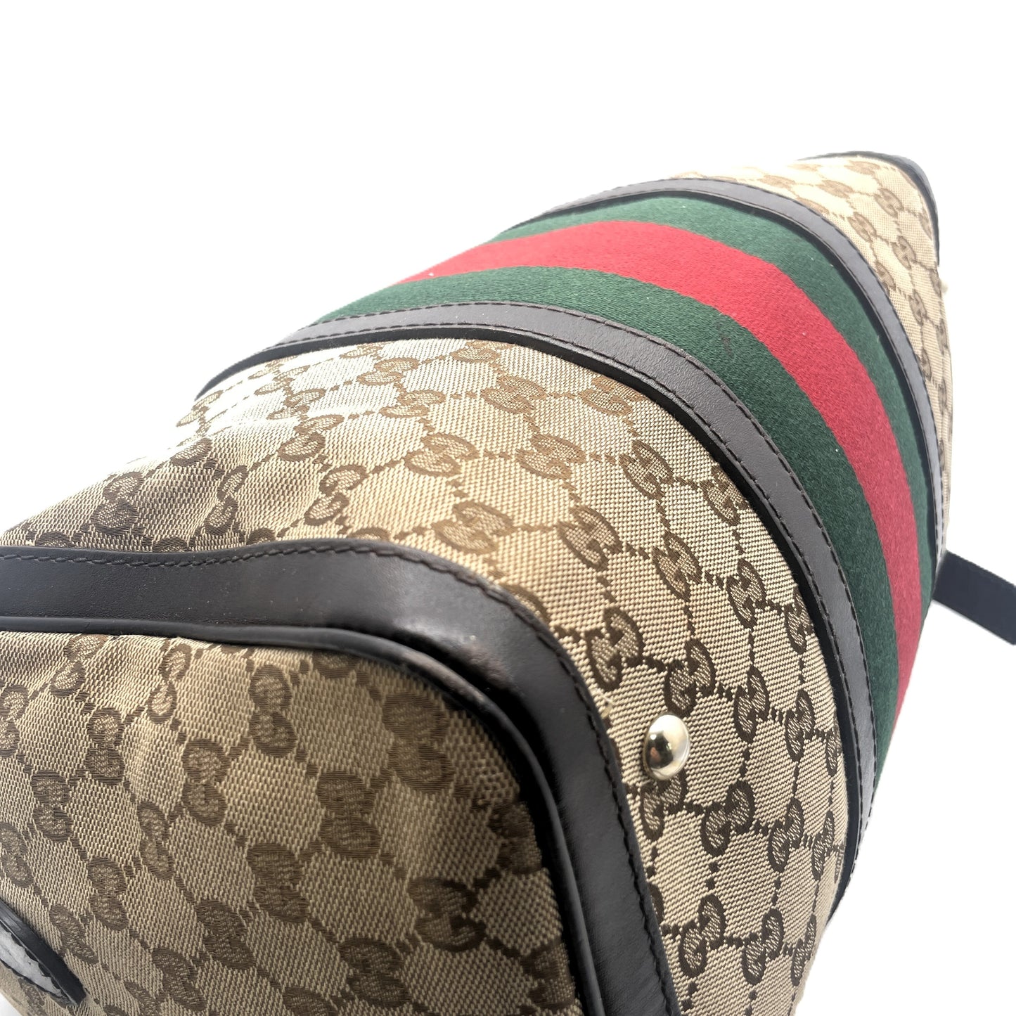 GUCCI Gucci Sherry Line Canvas Boston Bag Boston Bag
