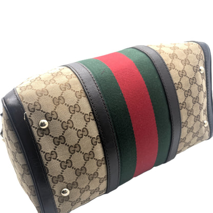 GUCCI Gucci Sherry Line Canvas Boston Bag Boston Bag