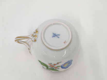 MEISSEN Cup Saucer Basic Flower Two Flowers Cup & Saucer
