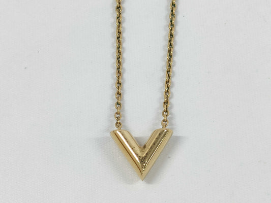 LOUIS VUITTON Essential V Necklace M61083 Necklace