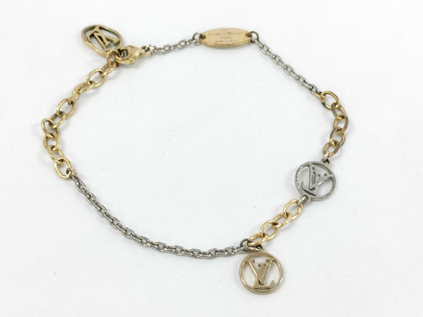 LOUIS VUITTON Bracelet Blast Logomania M68077 Serial OB0195 Bracelet/Bangle