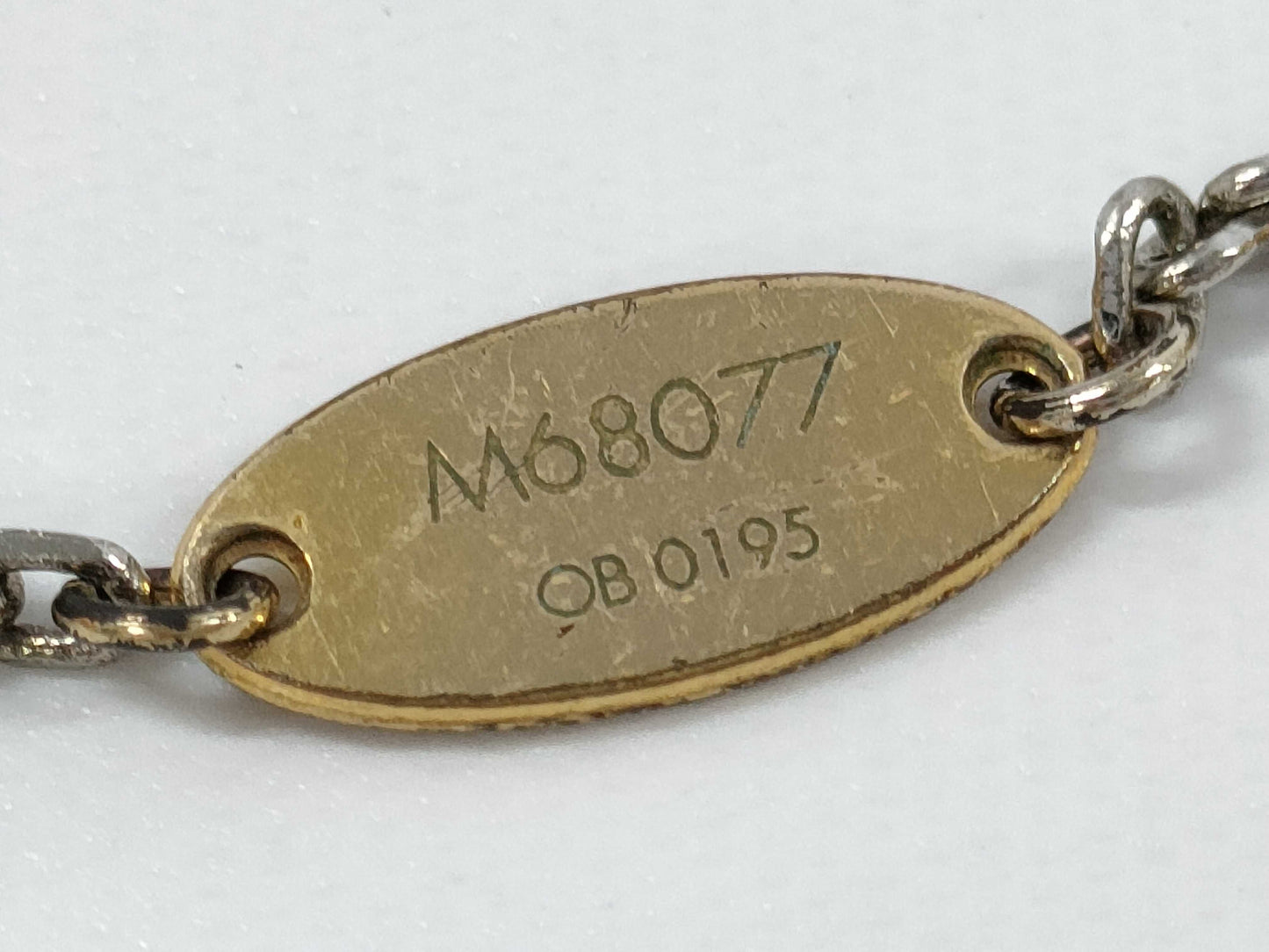 LOUIS VUITTON Bracelet Blast Logomania M68077 Serial OB0195 Bracelet/Bangle