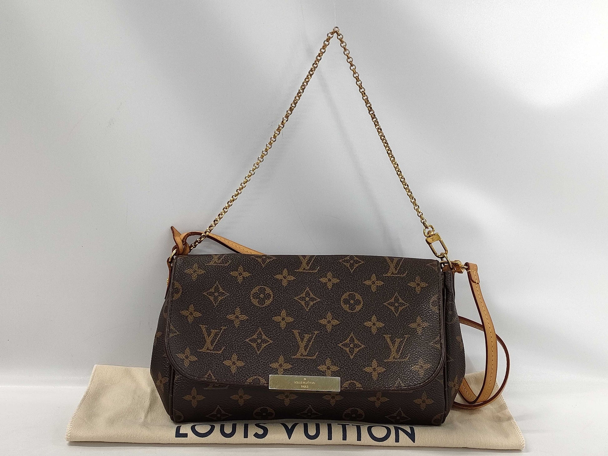 LOUIS VUITTON Favorite PM Shoulder Bag M40717 Serial FL4125