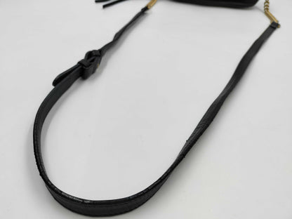 GUCCI GG Mamont Cuff Black Shoulder Bag