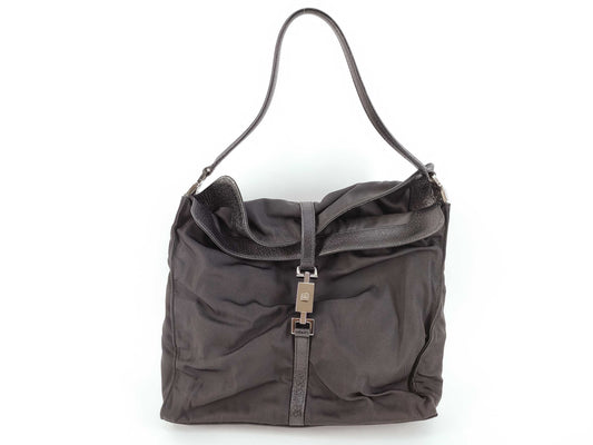 GUCCI Nylon Tote Bag Shoulder Bag
