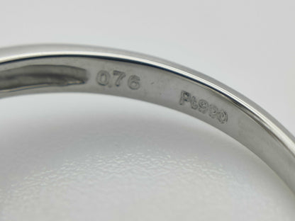 D0.76ct PT900 4.5g Ring 