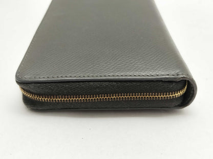 CELINE Large Zip Wallet Leather Wallet