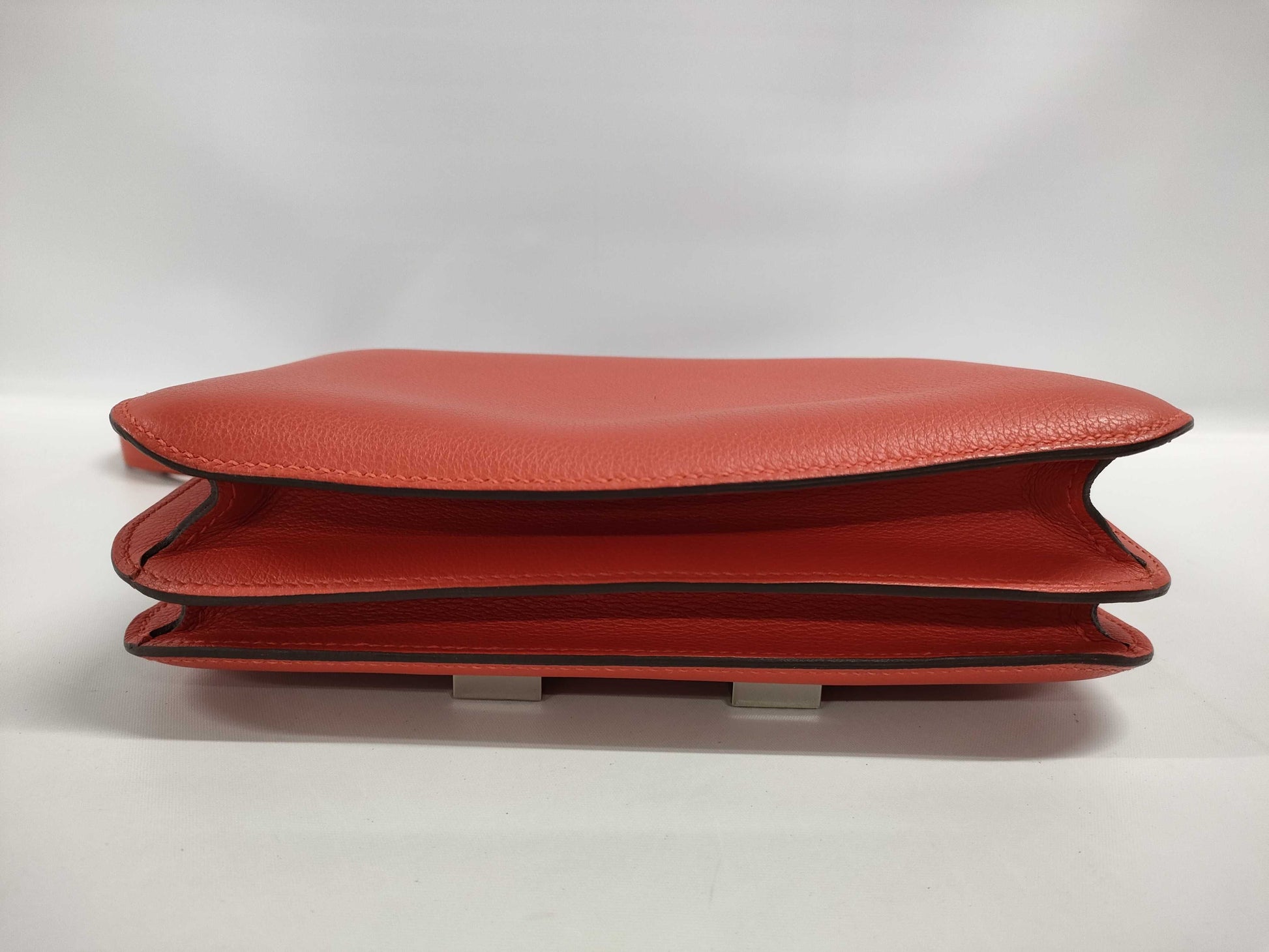 HERMES Constance 3 24 Optical Shoulder Bag, C Stamp , Leather/Evercolor Capucines Shoulder Bag