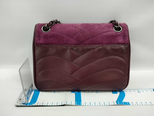 CHANEL [CHANEL] Coco Mark Double Chain Shoulder Bag with S Sticker, No. 21