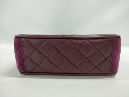 CHANEL [CHANEL] Coco Mark Double Chain Shoulder Bag with S Sticker, No. 21