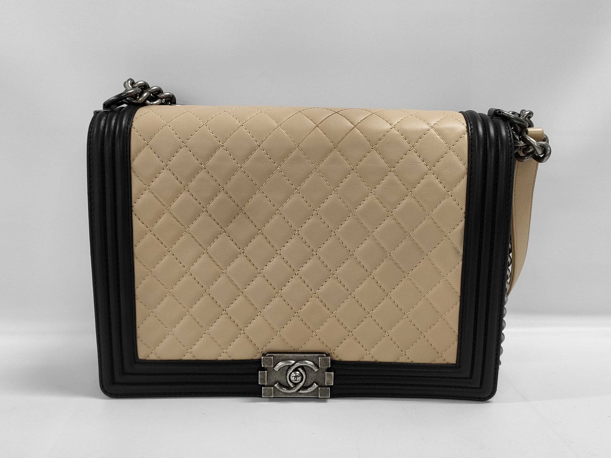 CHANEL Boy Chanel 30 Chain Shoulder Bag No. 18