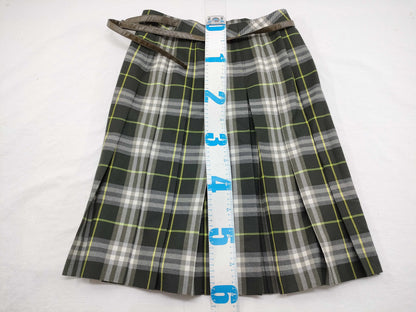 BURBERRY BURBERRY Plaid Skirt Green Notation 40 Skirt