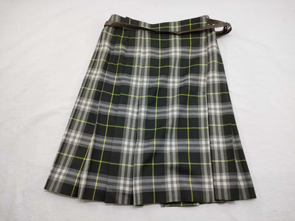 BURBERRY BURBERRY Plaid Skirt Green Notation 40 Skirt
