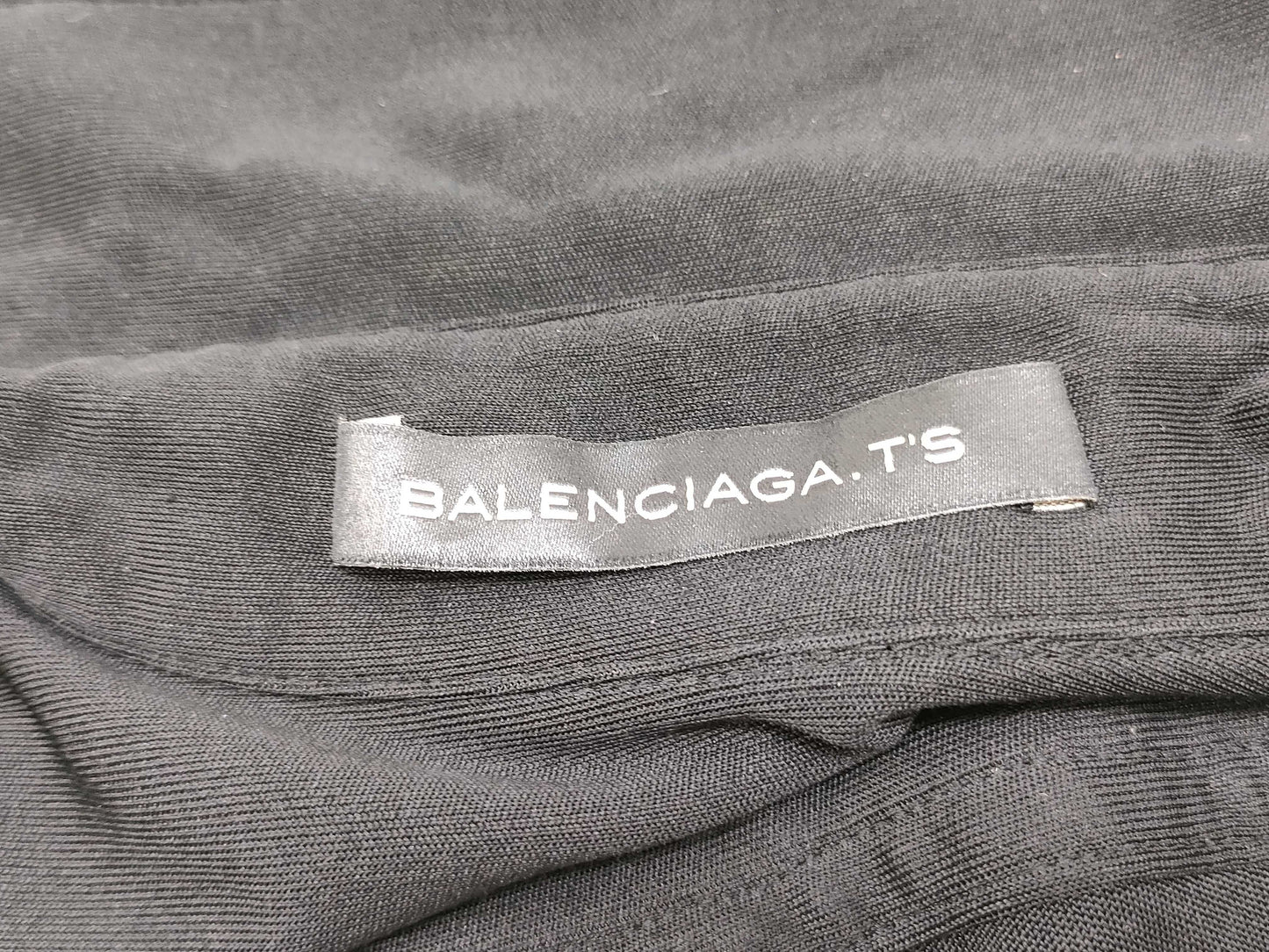 BALENCIAGA [BALENCIAGA] blouse BALENCIAGA. TS Blouse Silk Black Men's Shirt