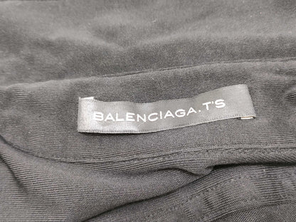 BALENCIAGA [BALENCIAGA] blouse BALENCIAGA. TS Blouse Silk Black Men's Shirt