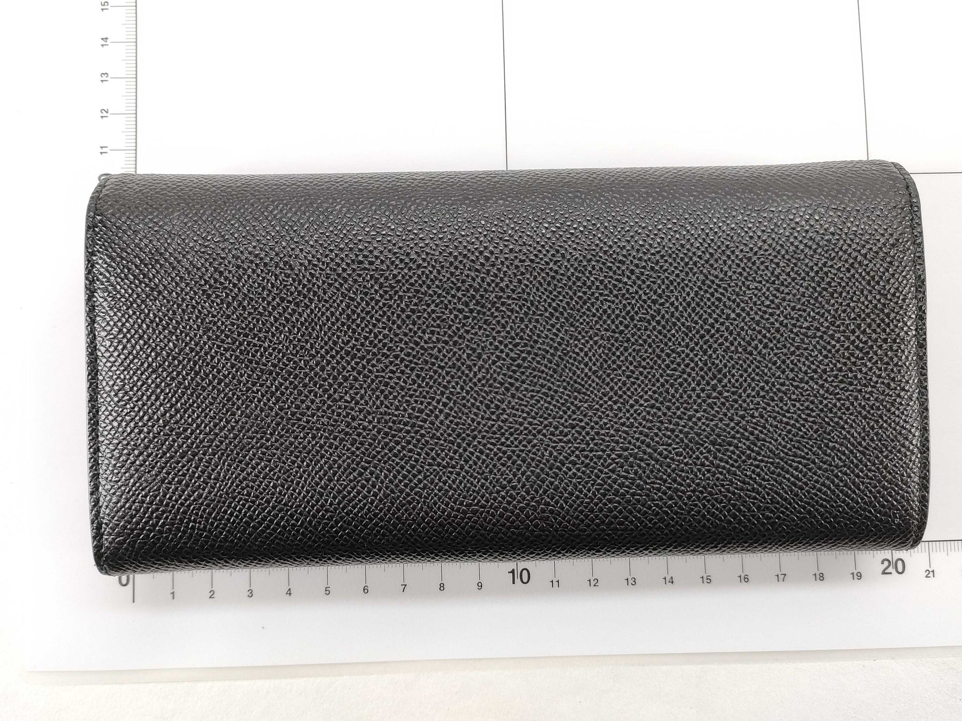 BVLGARI Bulgari Zero One Clip Long Wallet Black Wallet