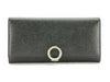 BVLGARI Bulgari Zero One Clip Long Wallet Black Wallet
