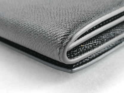 BVLGARI Bulgari Zero One Clip Long Wallet Black Wallet
