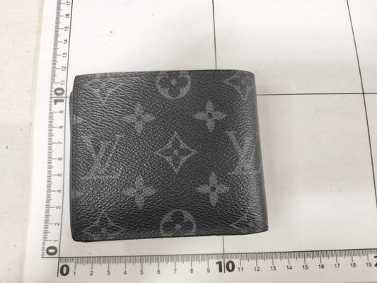 LOUIS VUITTON LV Monogram Eclipse Portefeuille Marco NM M62545 RFID Wallet