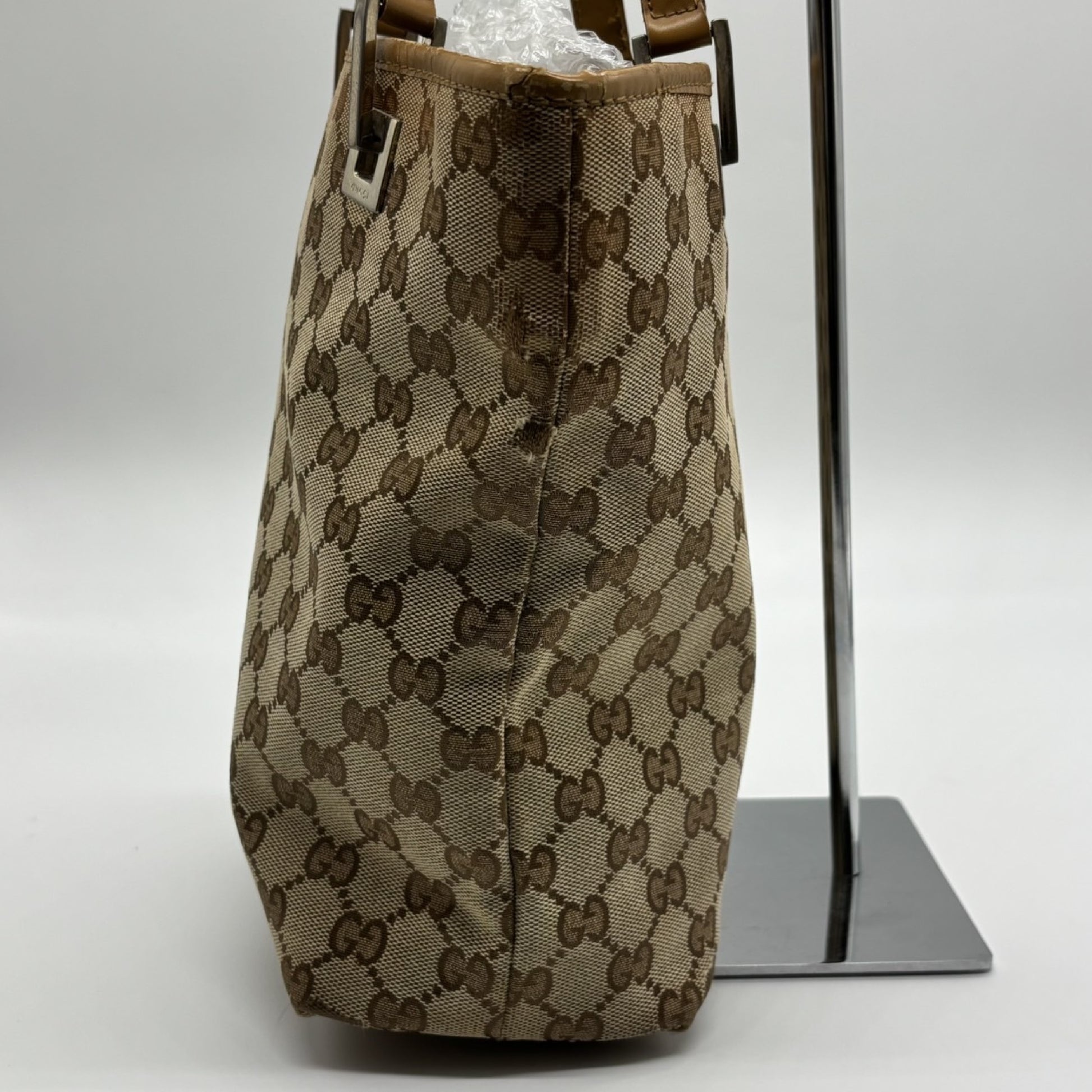 GUCCI GG Canvas Tote Bag 002 1099 Handbag