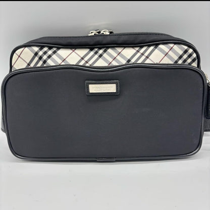 BURBERRY BLACK LABEL Black Body Bag Black Waist Bag