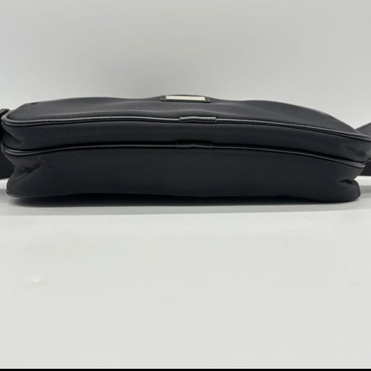 BURBERRY BLACK LABEL Black Body Bag Black Waist Bag